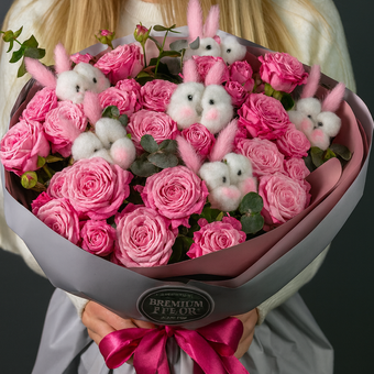 Букет «Amour Banny»