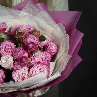 Букет «Малиновый сон»