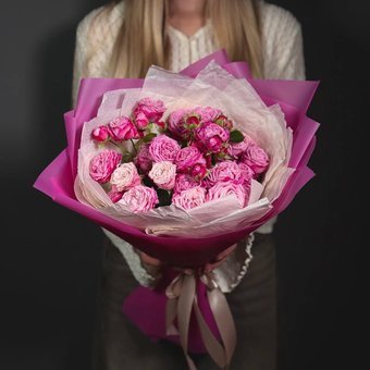 Букет «Малиновый сон»