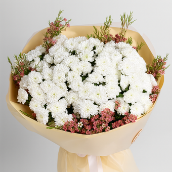 Букет «Теплая забота» размер L