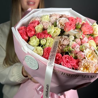 Букет «Мамины объятия»