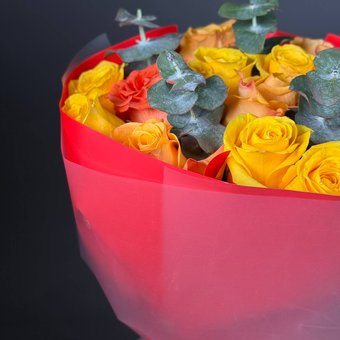 Букет «Золотое солнце»