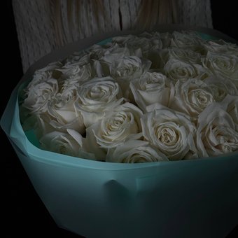 Букет «Мятная нежность» размер XXL