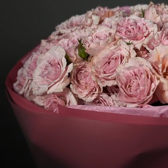 Букет «Пудровая нежность»