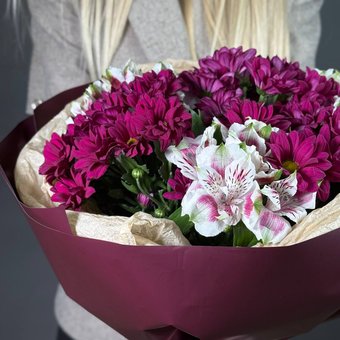 Букет «Вишнёвая нежность»