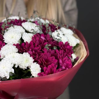 Букет «Белый бархат»